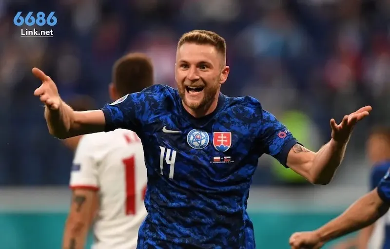 Milan Škriniar người truyền lửa cho đoàn quân Slovakia