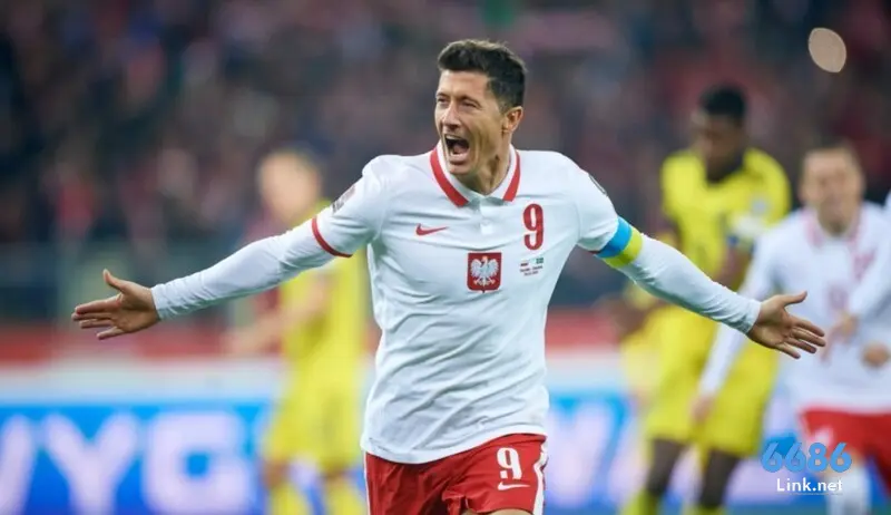 Siêu tiền đạo Lewandowski của đội tuyển Ba Lan